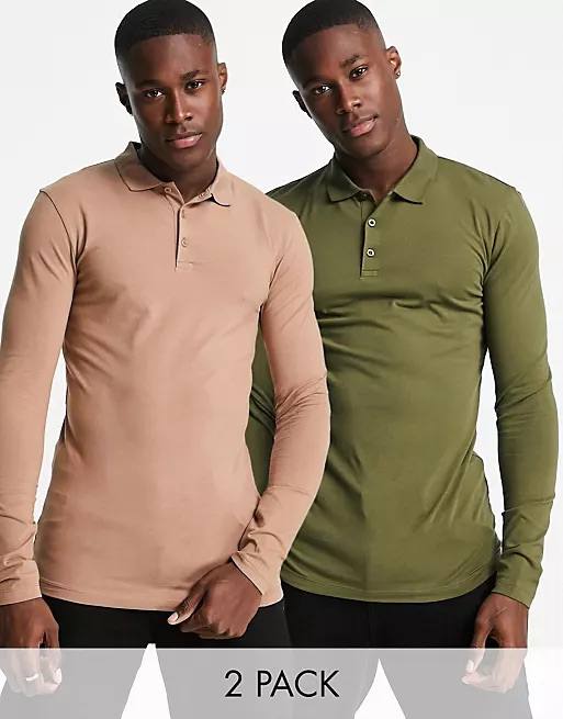 Set 2 bluze polo ASOS - tmb-outlet1