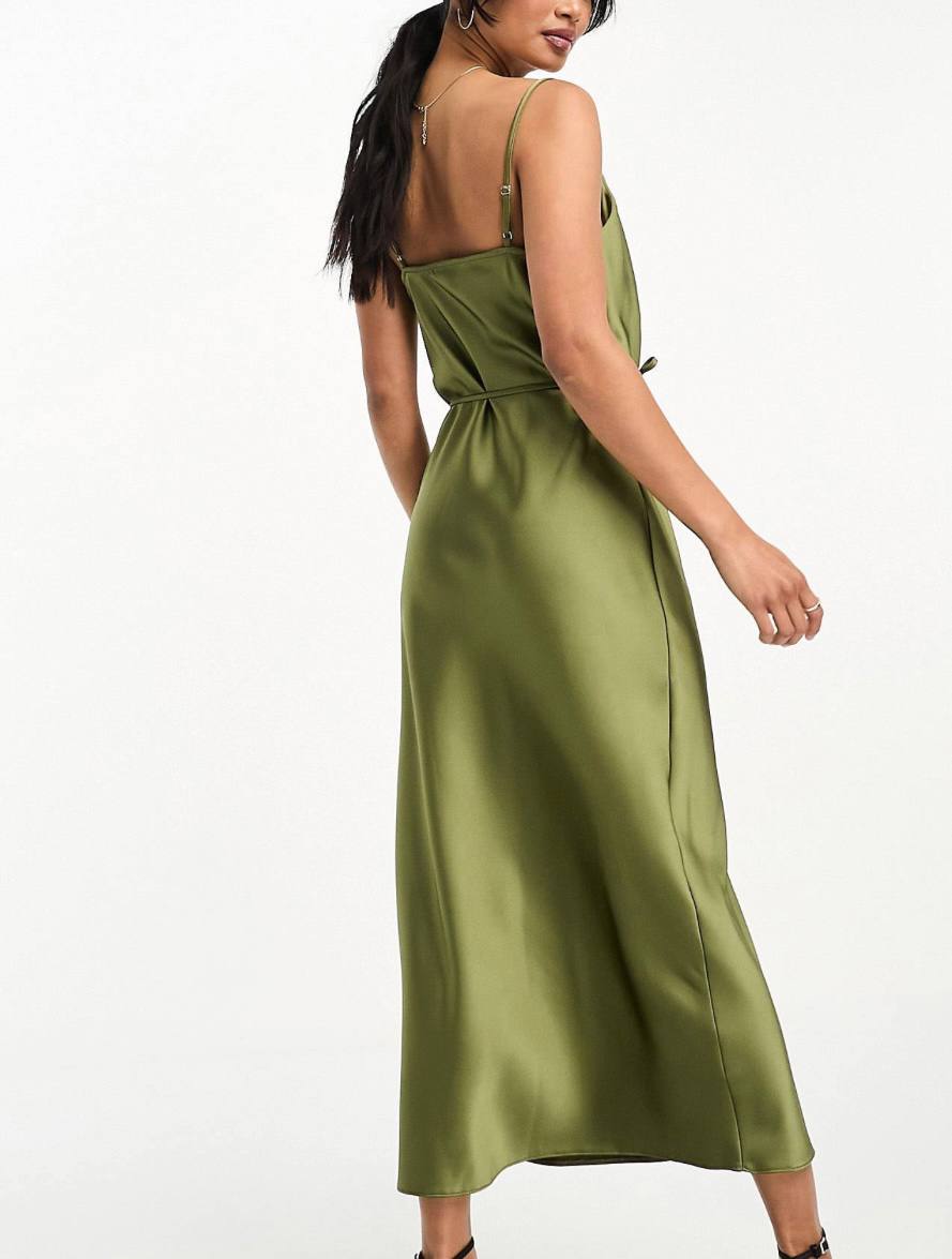 Rochie slip din satin