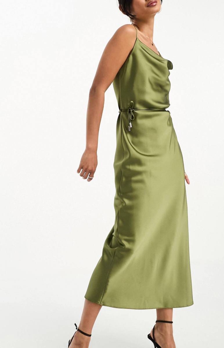 Rochie slip din satin