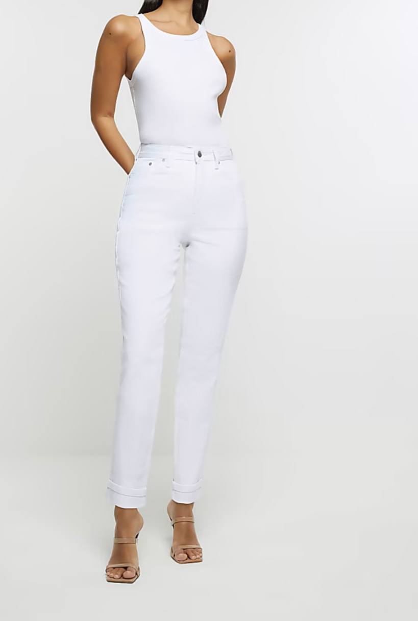 Jeans mom fit albi