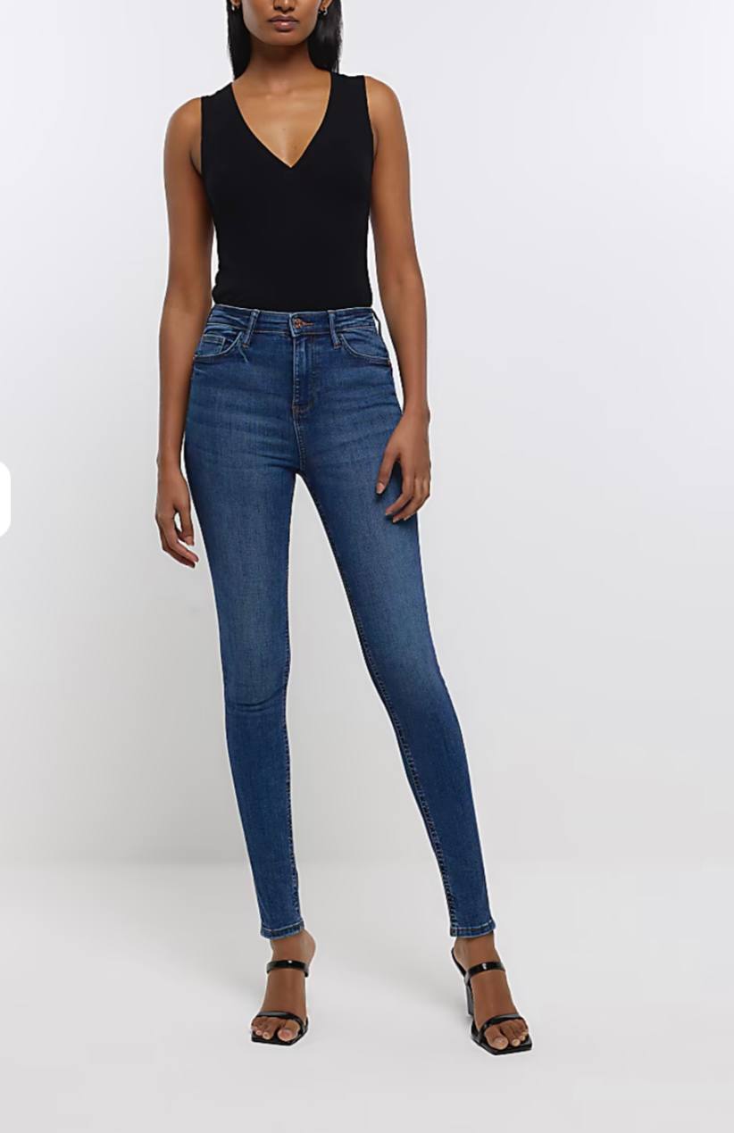 Jeans skinny modelatori