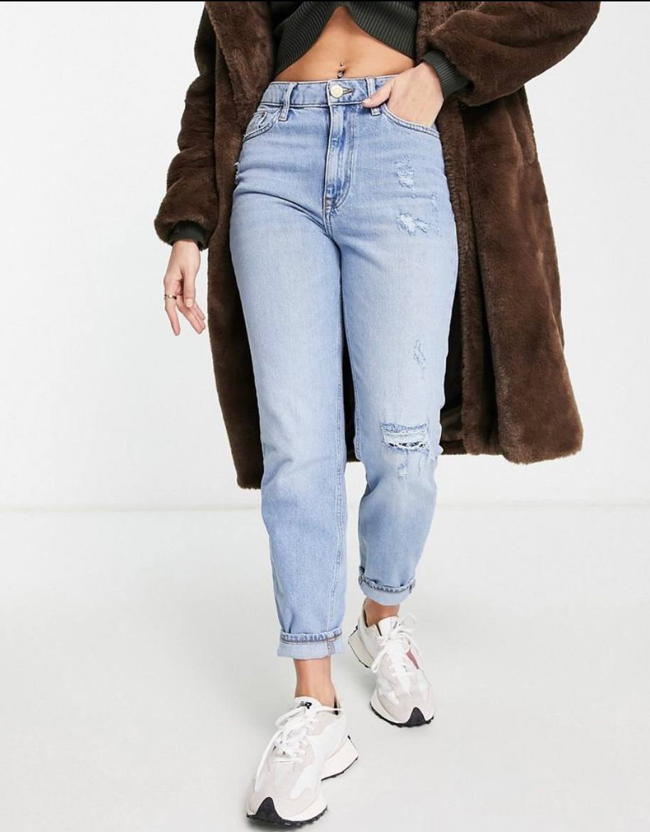 Jeans mom fit