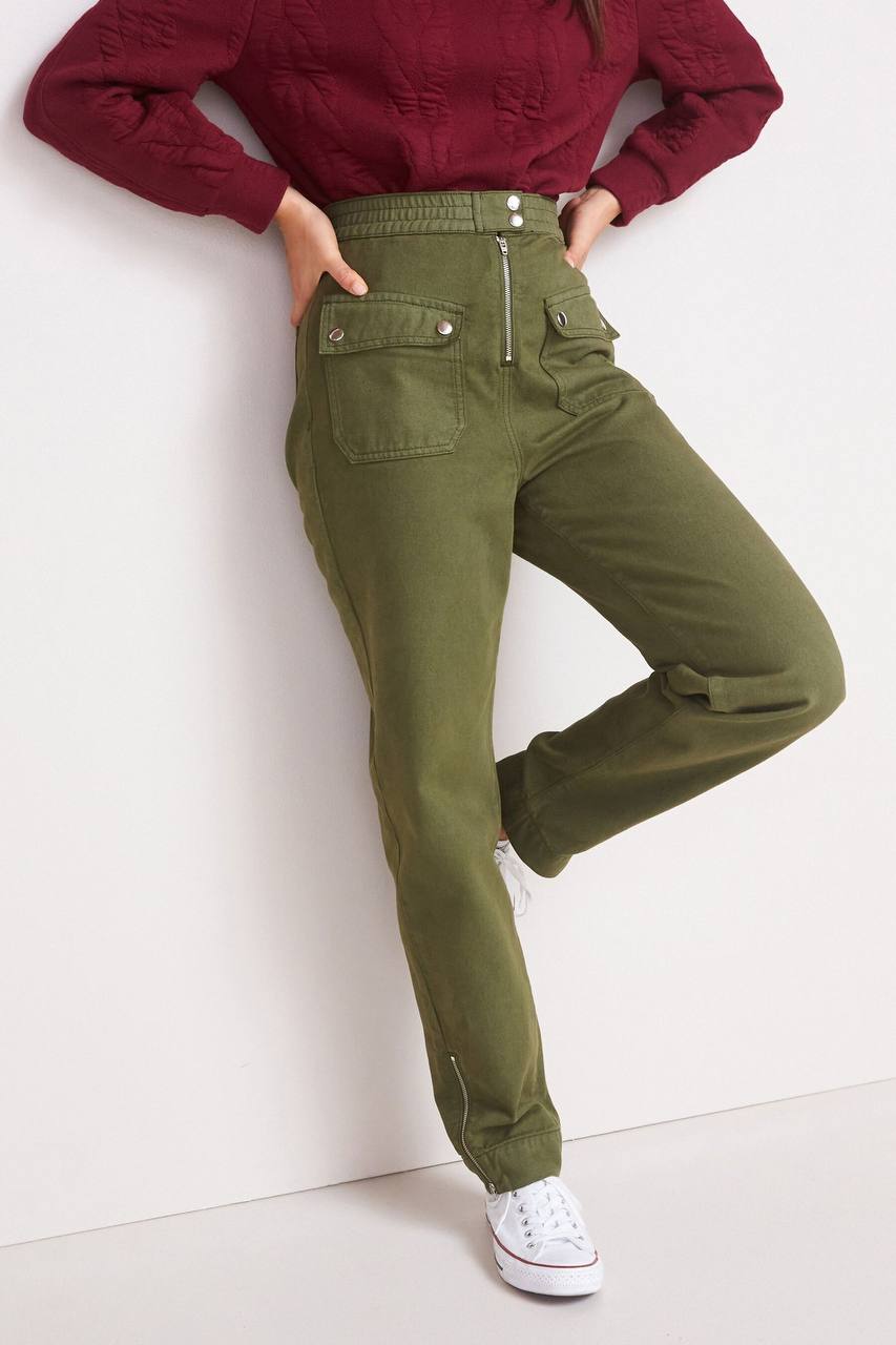 Jeans baggy khaki