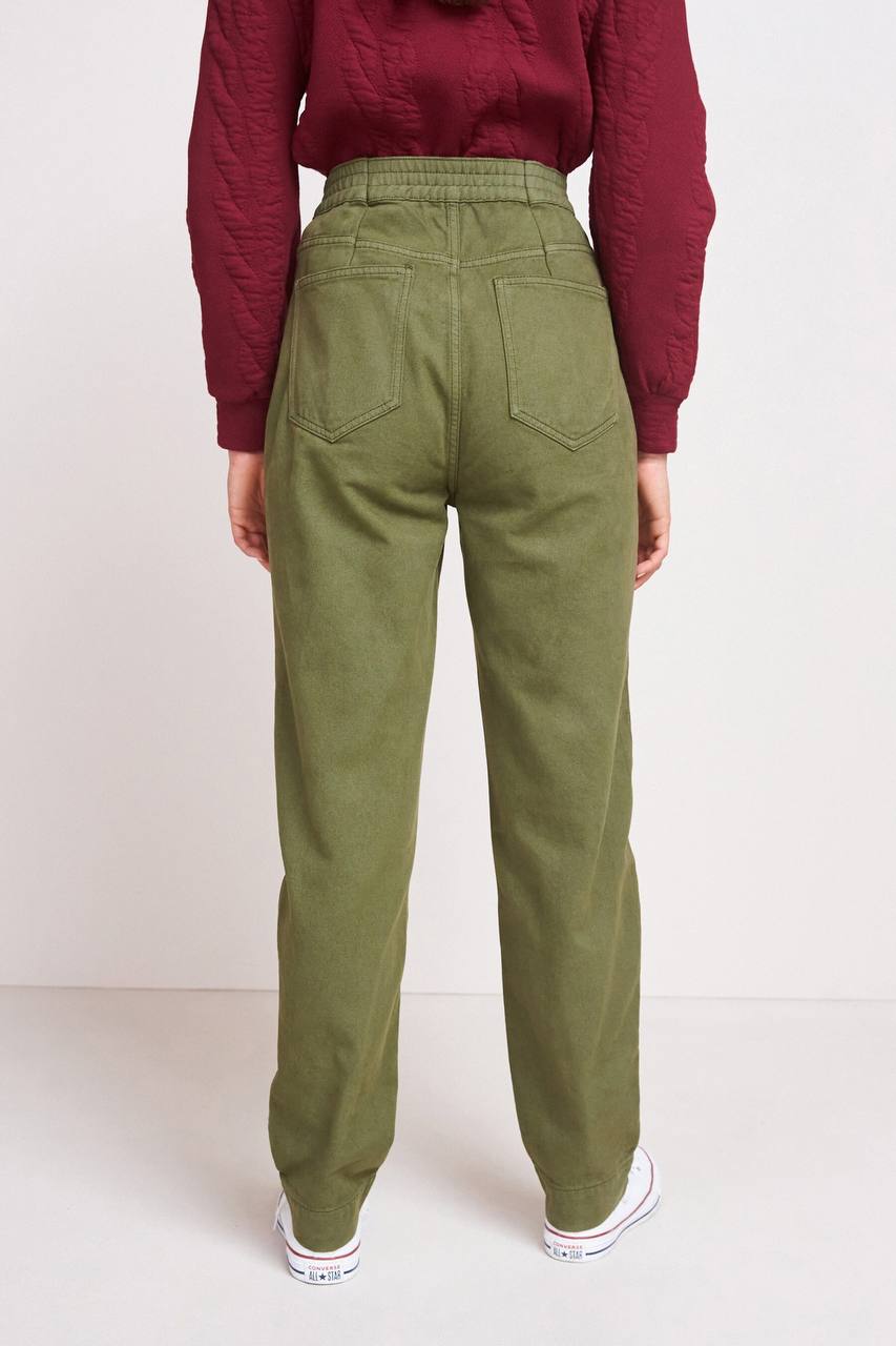 Jeans baggy khaki
