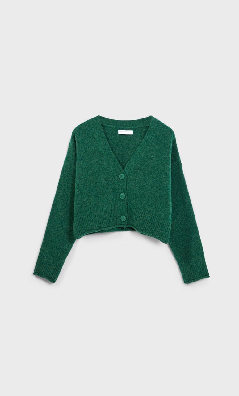 Cardigan crop