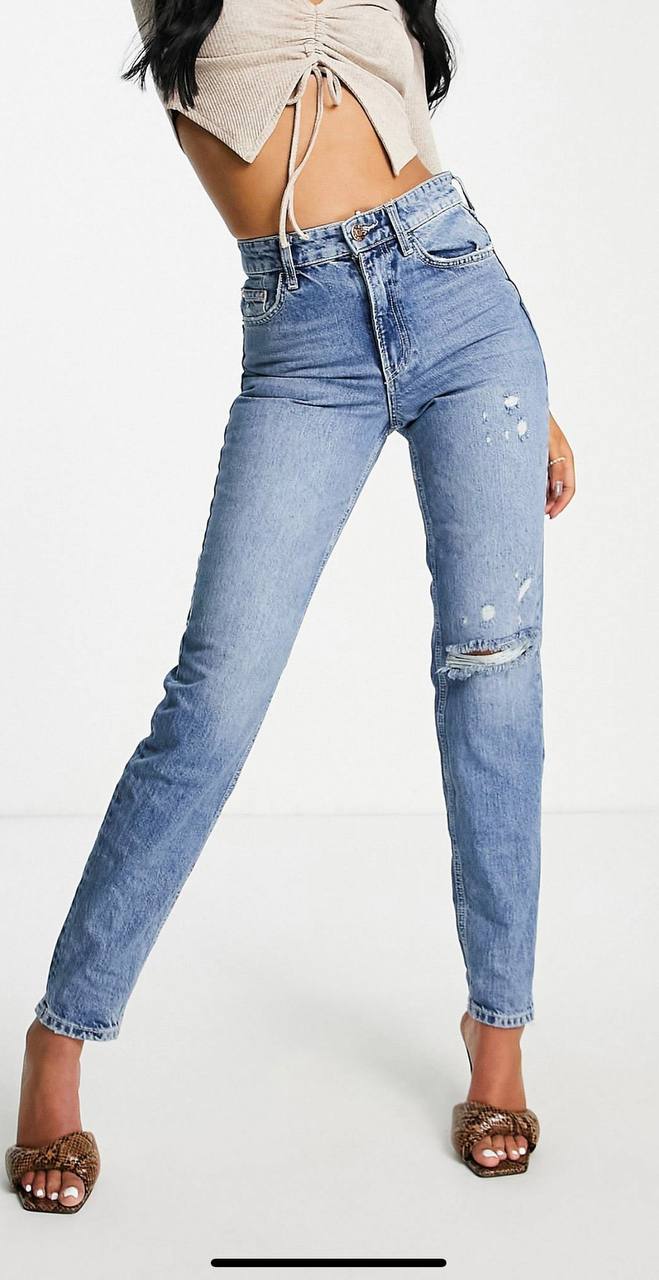 Jeans mom fit