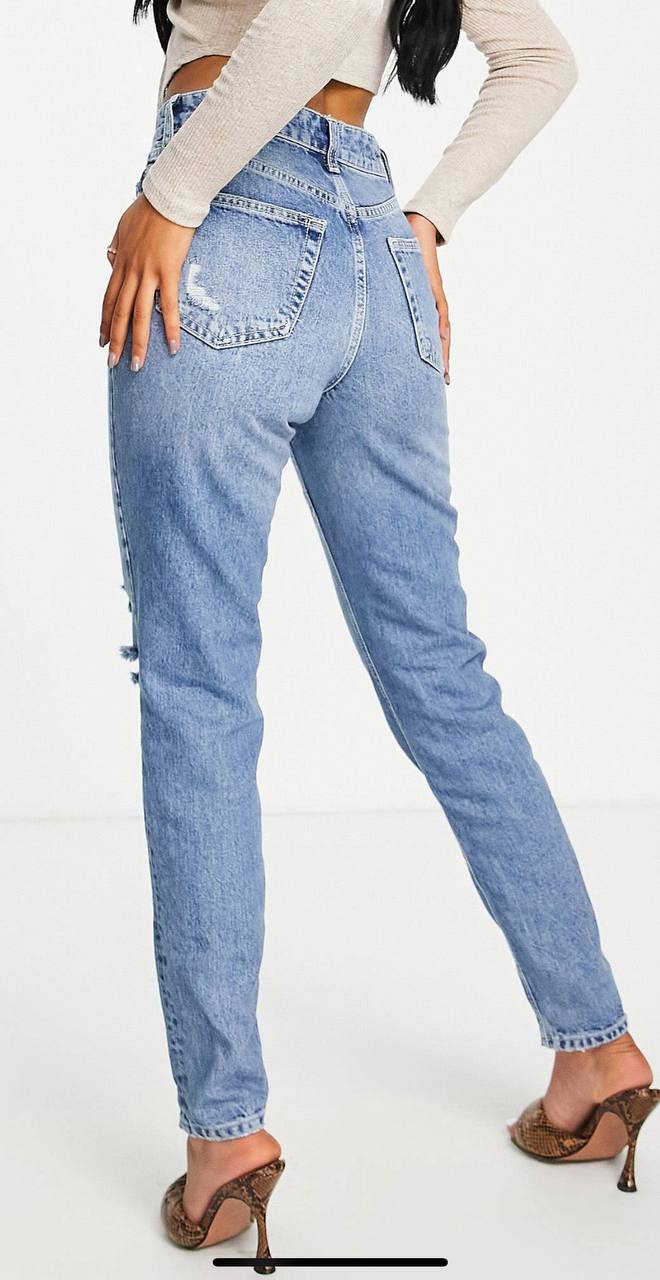 Jeans mom fit