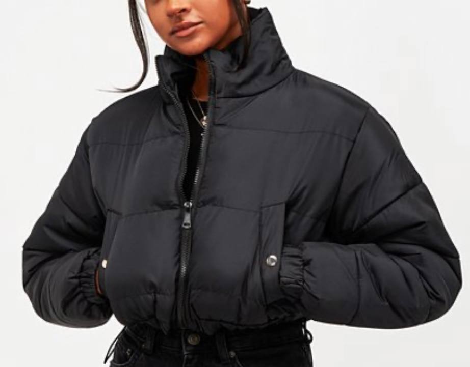 Geaca puffer crop