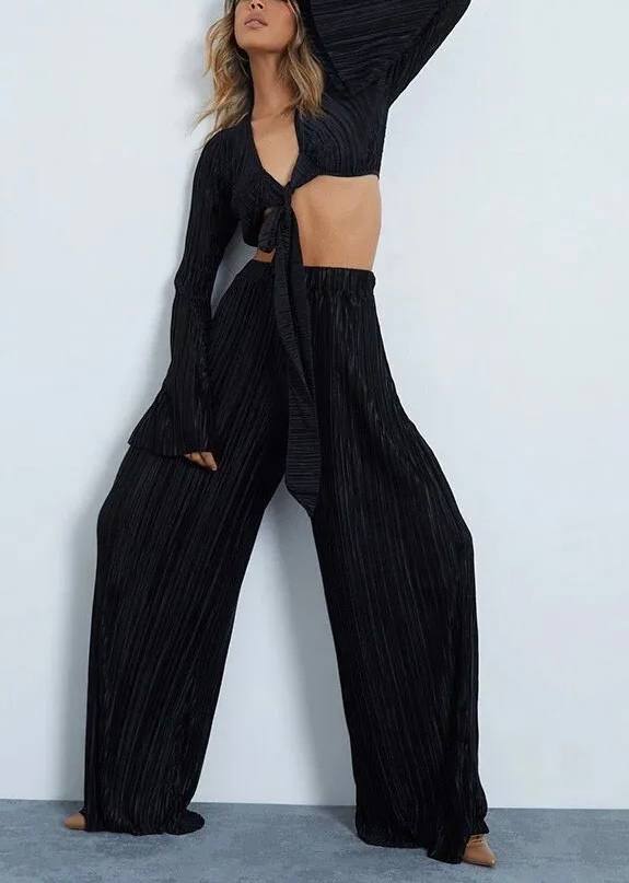 Pantaloni plisati