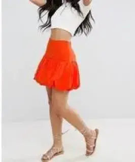Fusta Asos portocaliu - tmb-outlet1
